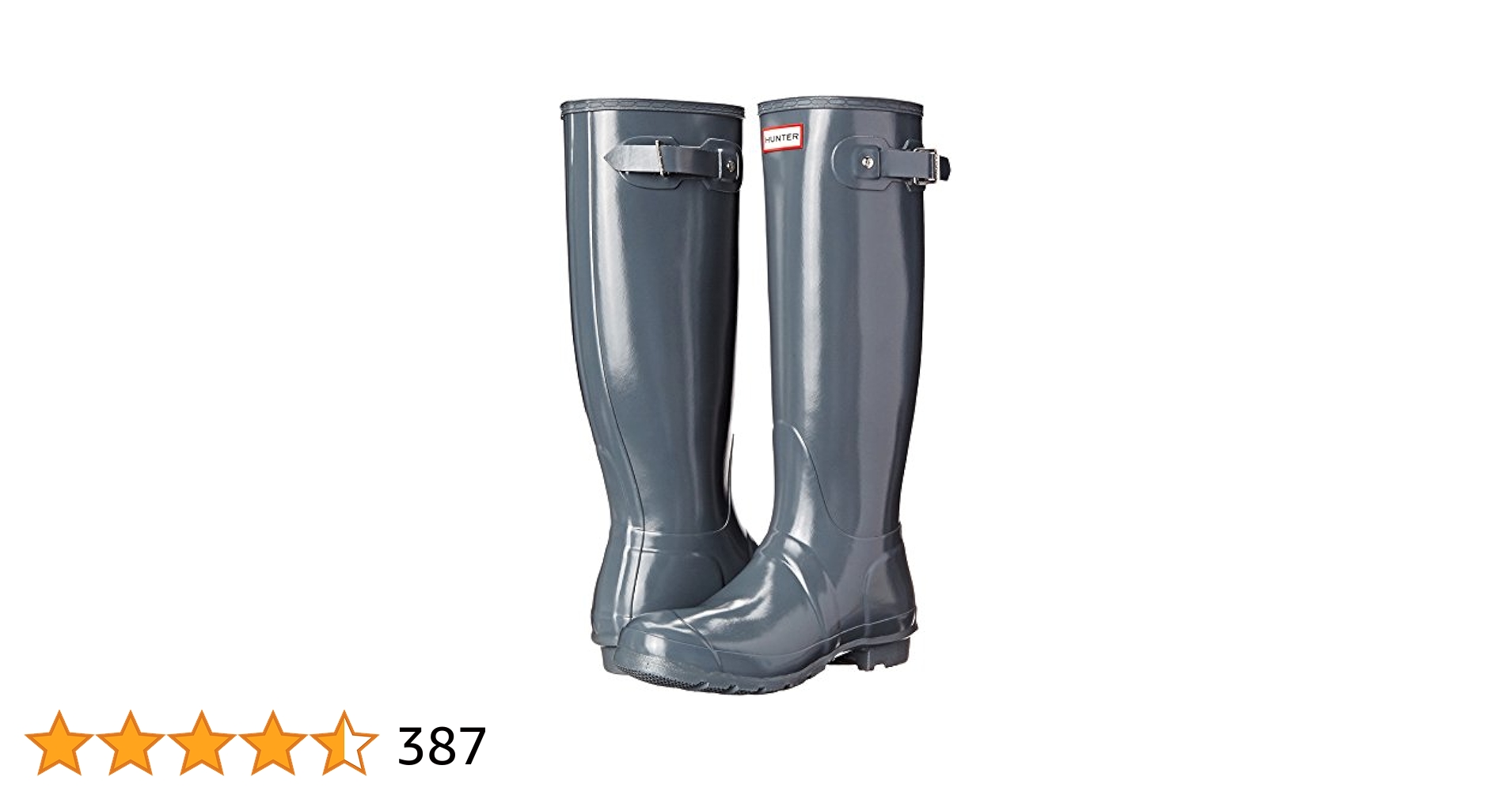 レインブーツ HUNTER WOMEN Original Bag Adjustable Gloss Tall Rain Boots B Hunter Women's Original Tall Rain Boot, Black, 6 : Amazon.ca
